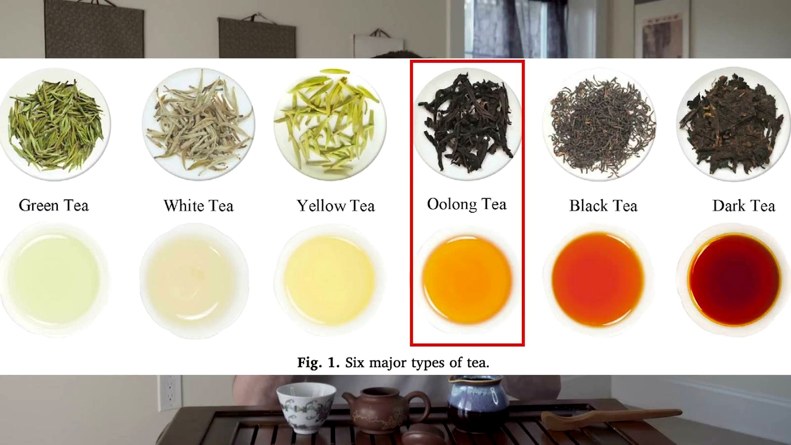 The Six Major Types of True Tea discussed in the video